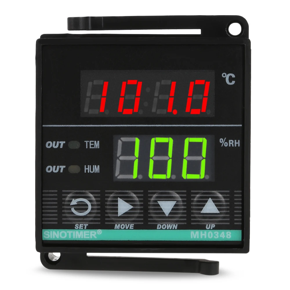 AC 100-240 V Интеллектуальный инструмент контроля температуры и влажности для