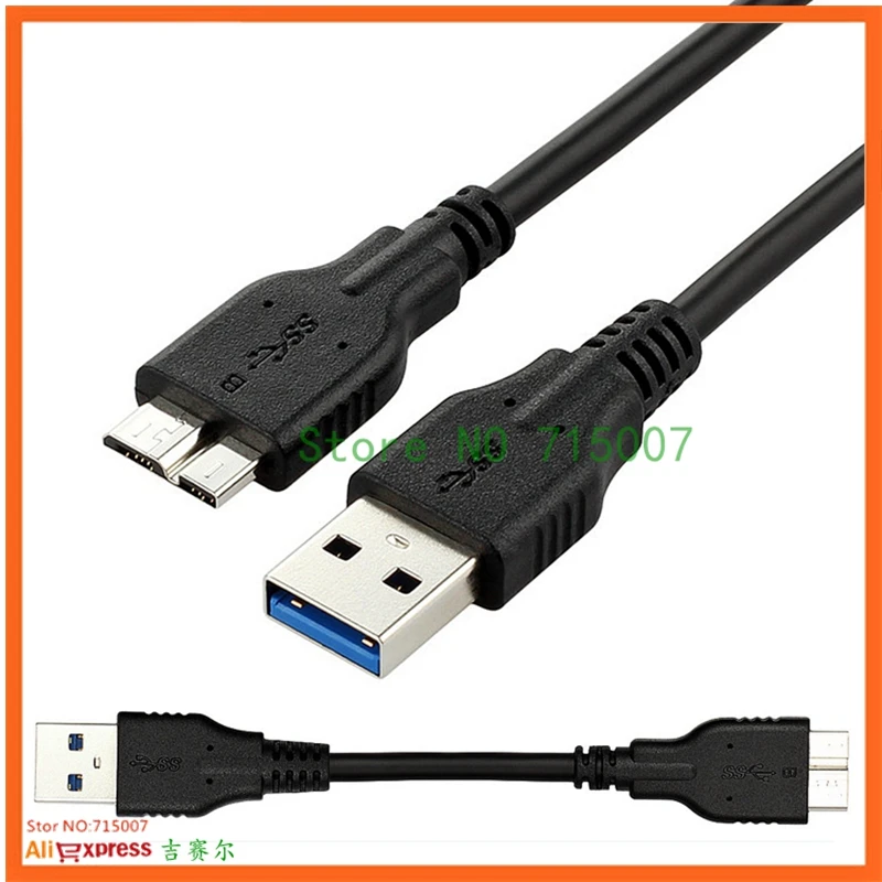Высокоскоростной Кабель USB 3 0 1 м переходник типа папа на Micro B кабель для внешнего