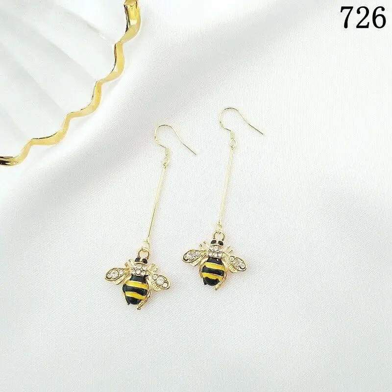 Hook Pendant Dangle Drop Cactus Statement Rainbow coconut tree Butterfly Potted Love Earrings Jewelry Eardrop | Украшения и