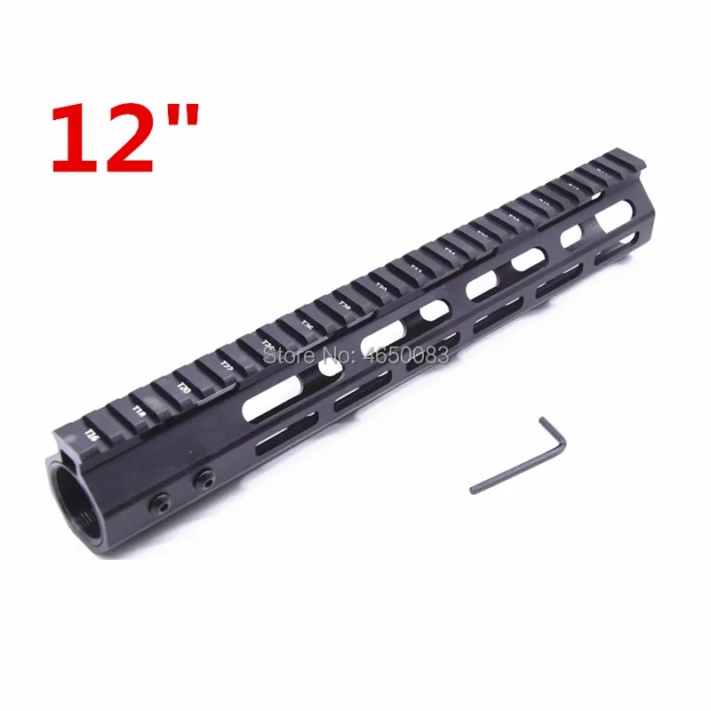 Тактический M LOK направляющая для ствольной накладки 7 &quot9&quot 12 &quot15 свободном