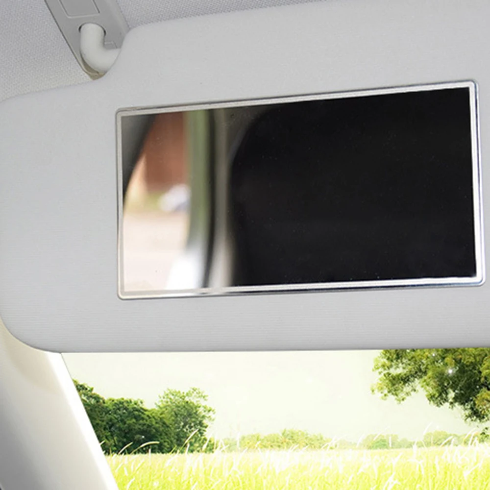Зеркало для макияжа автомобиля портативное зеркало нержавеющая сталь HD салона