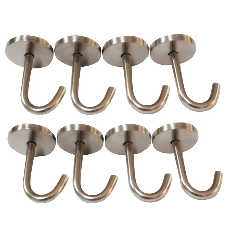 Stainless Steel Screws Mount Ceiling Hooks Coat Hanger(2 INCH 4 Pack) | Дом и сад