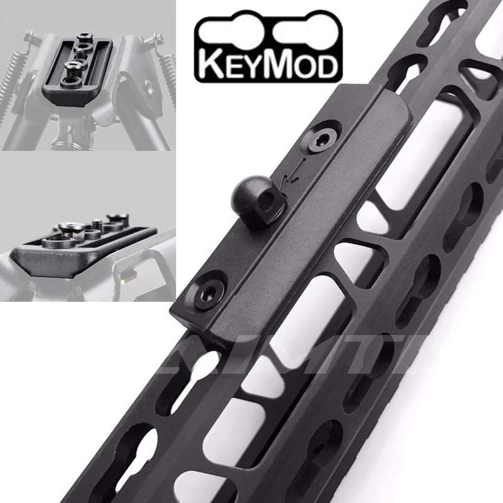 AIMTIS 20 мм KeyMod Слинг поворотный гвоздик в стиле Харриса переходник для наручной