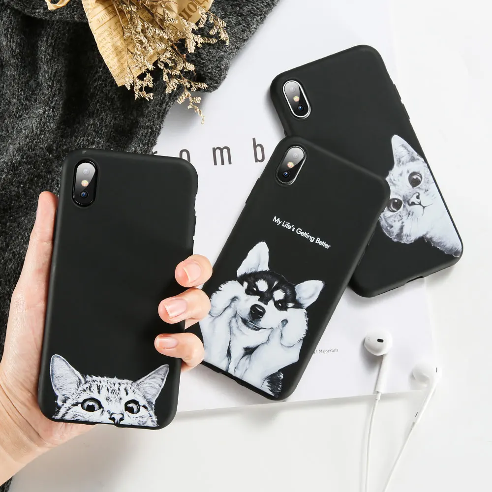 чехол на айфон 7 Чехол для iPhone 8 6 S Plus 5 5S Se X XR XS Max из мягкого ТПУ Coque s |