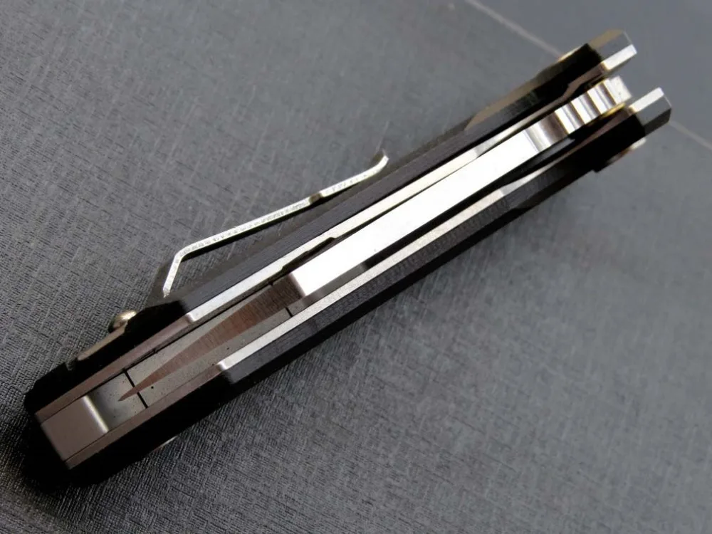 Новый карманный D2 шариковый подшипник + G10 ручка Походный охотничий Открытый нож
