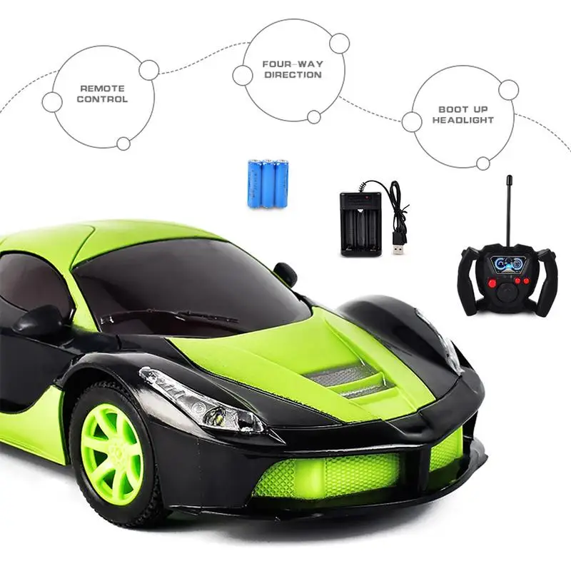 1:20 2CH RC автомобили коллекция радио Управление led игрушечные модели автомобилей