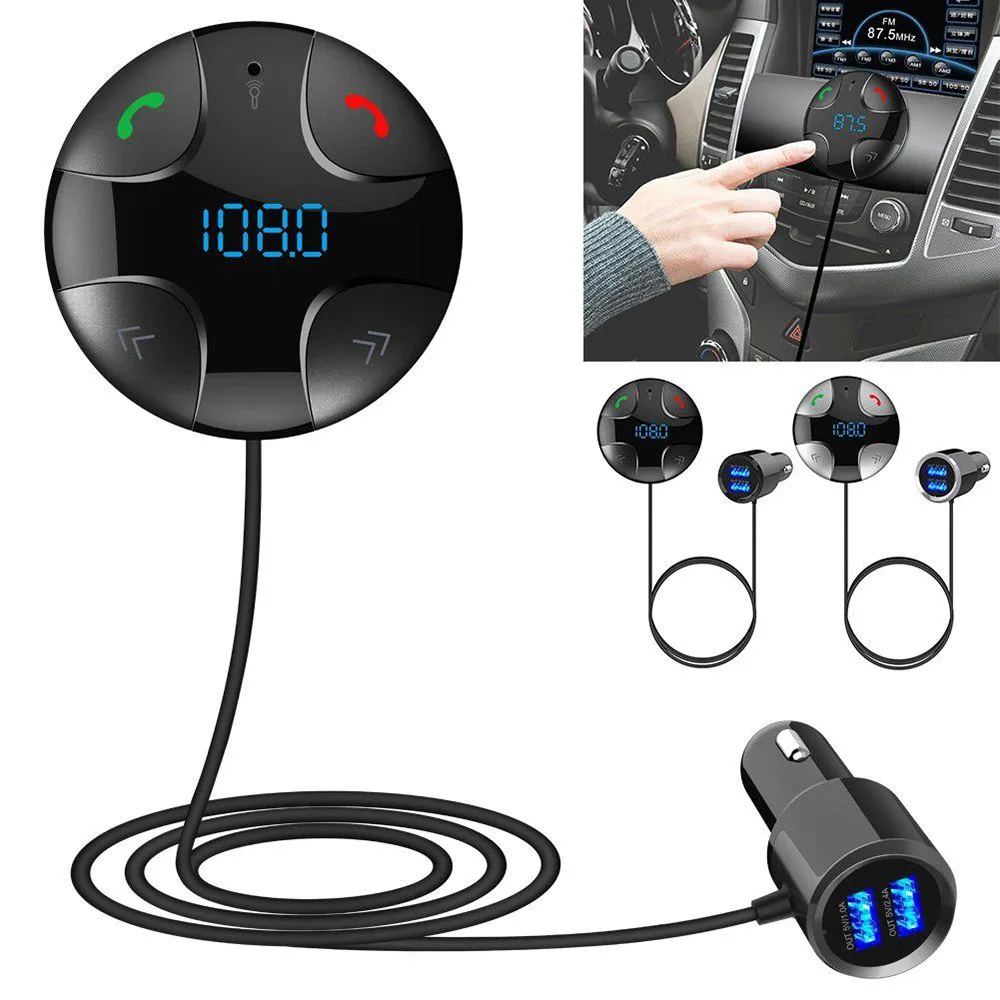 Беспроводной автомобильный fm передатчик MP3 плеер и зарядное устройство USB Bluetooth