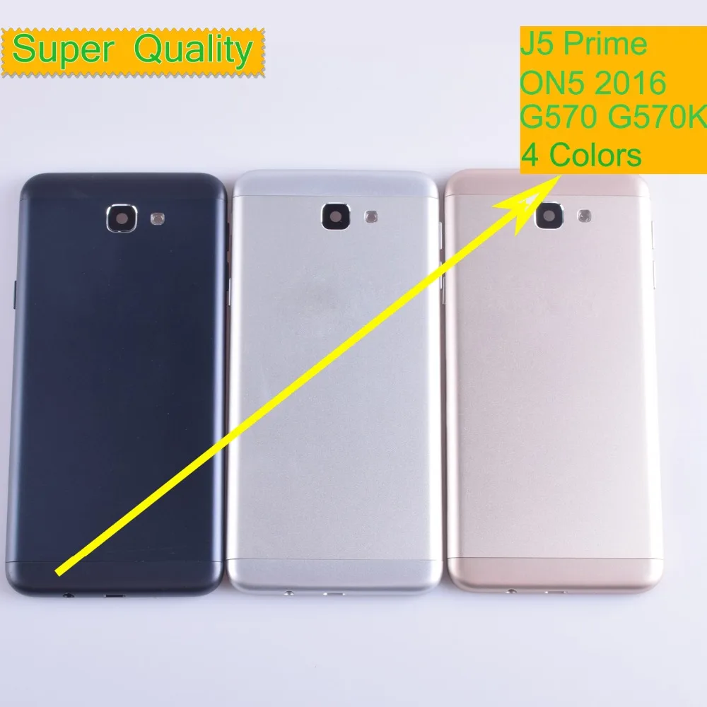 10 шт./лот для Samsung Galaxy J5 Prime ON5 2016 G570 G570K Корпус чехол накладка батарейного отсека
