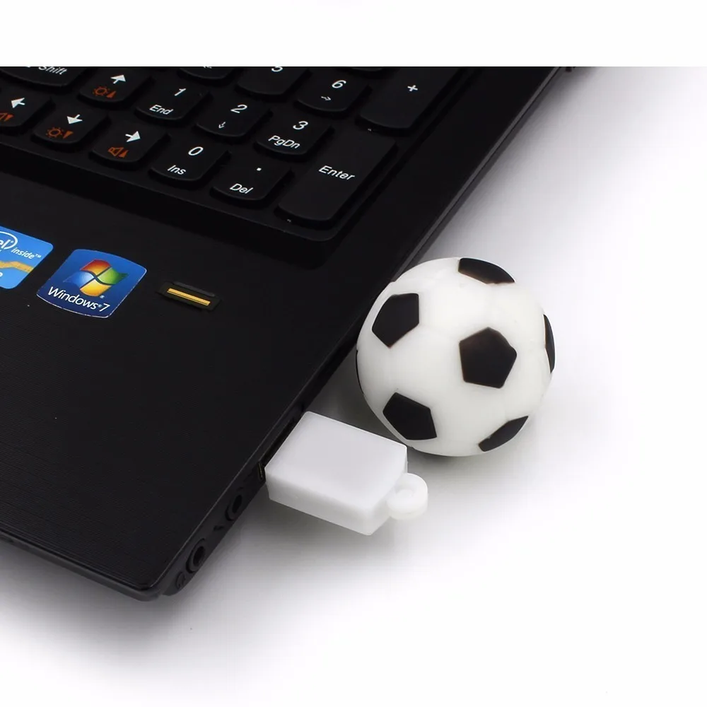 CHYI мультфильм спортивный баскетбольный мяч теннис USB флешка 4ГБ 8ГБ 16ГБ 32ГБ 64ГБ