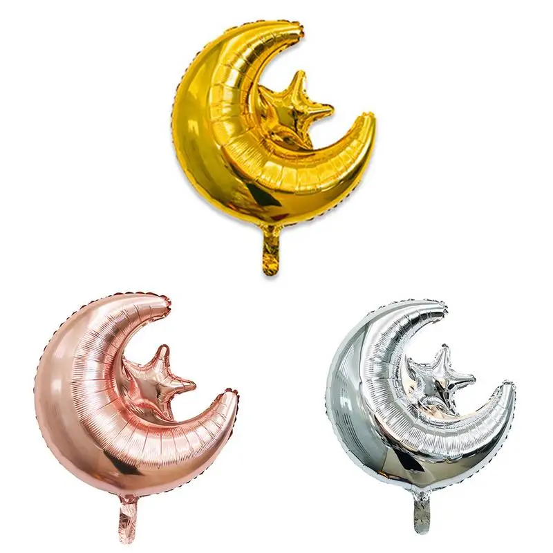 Мусульманские Eid Mubarak шары из фольги в виде букв для мусульманских исламских