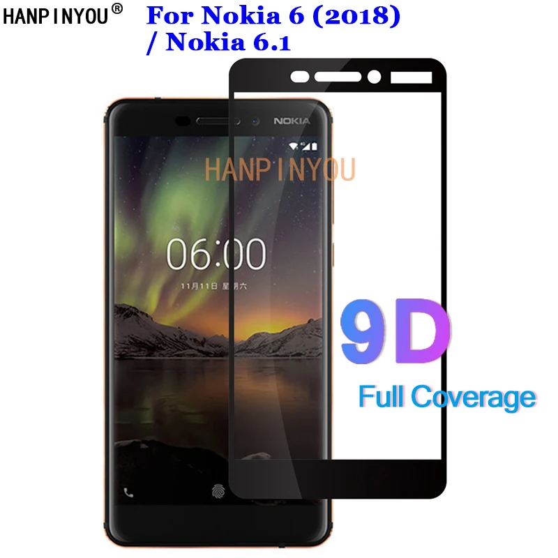 Для Nokia 6 (2018) / 1 TA 1016 1043 5 &quot9D полное покрытие закаленное стекло 9H Премиум Защитная