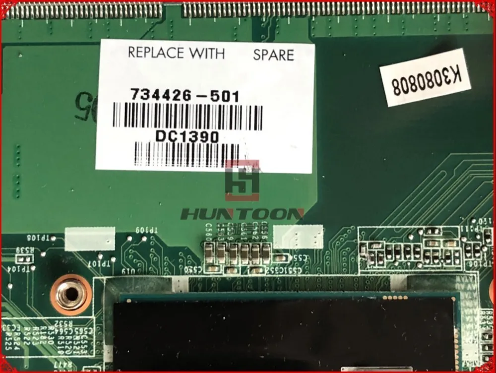 Высокое качество 734426-501 734426-001 734426-601 для HP 14-N материнская плата I5-4200U DSC 8670M 2GB DA0U83MB6E0