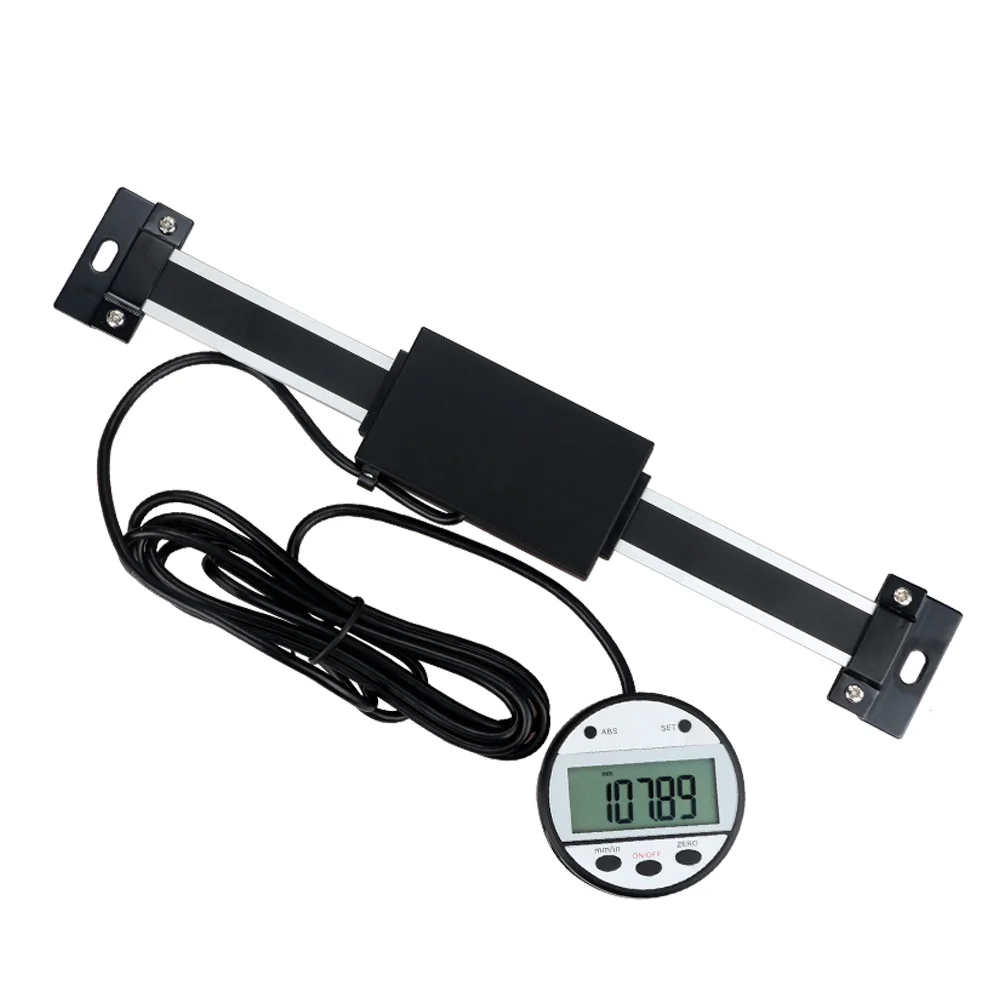 0-600mm Multi-functional Digital Readout Linear Scale with Remote External Display Ruler Measuring Tool for Mill Lathe | Инструменты