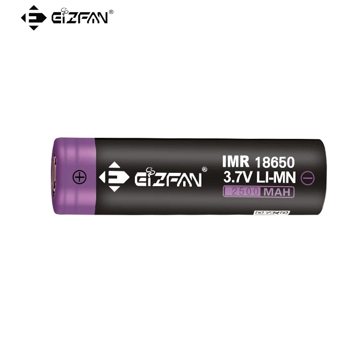 Бесплатная доставка EIZFAN IMR 18650 2500 мАч 40A перезаряжаемая батарея EFAN для Vaporesso Joyetech