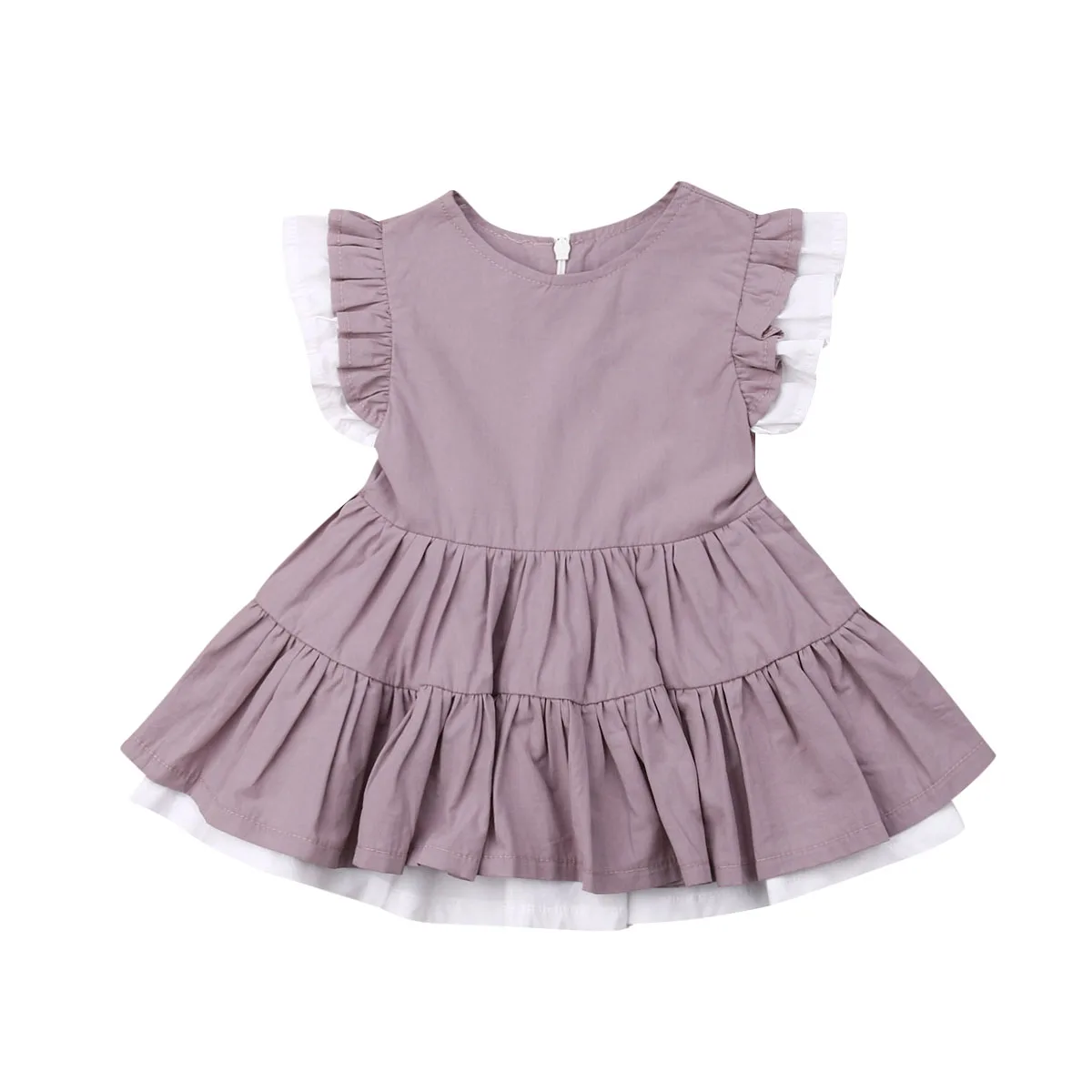 1-6Years Kid Baby Girl Princess Party Pageant Tutu Summer Dress Sundress | Детская одежда и обувь