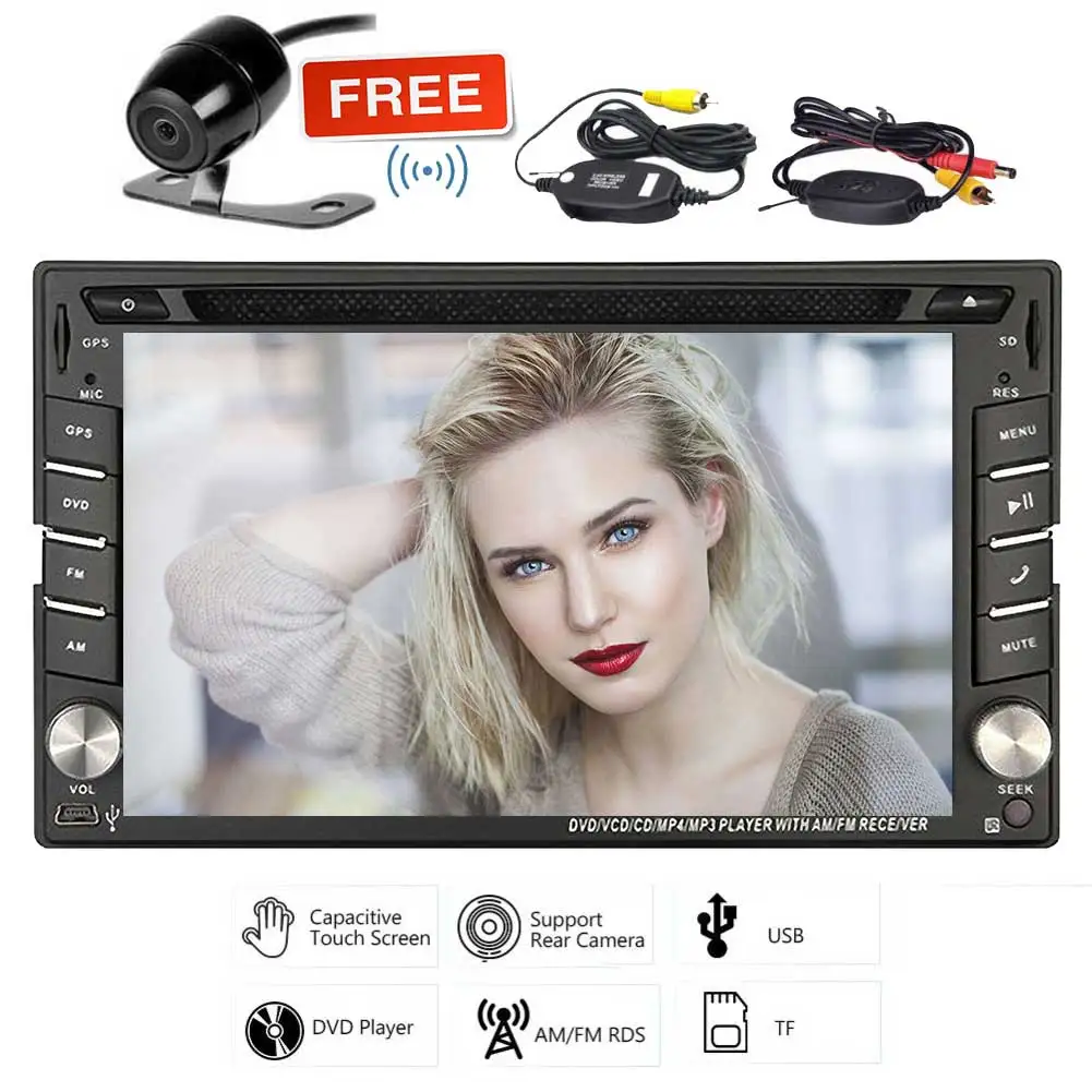 Eincar двойной 2 Din автомобильный DVD CD плеер 6 &quotсенсорный экран стерео gps навигация