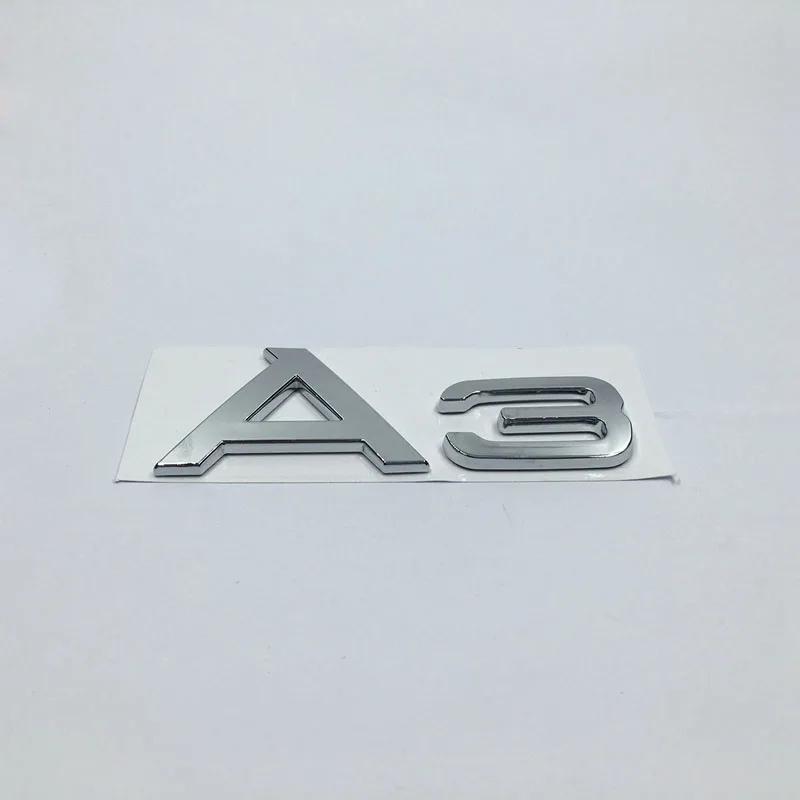 3D JDM наклейки на авто Стайлинг для Audi A1 A3 A4 A5 A6 A7 A8 эмблема &quotTT&quot хромированные