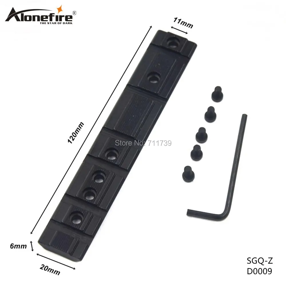 AloneFire держатель для винтовки 11 мм длина хвоста 20 область адаптера Weaver|adapter mount|mounting