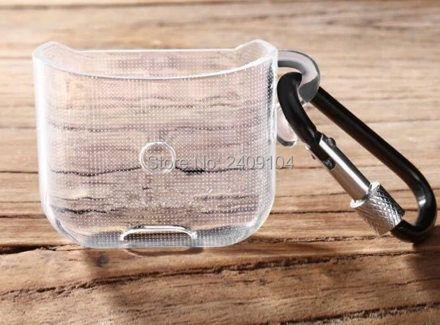 200pcs new TPU transparent Shock Proof Protective Cover Case For Apple for AirPods funda protector clear Earphones case with box |