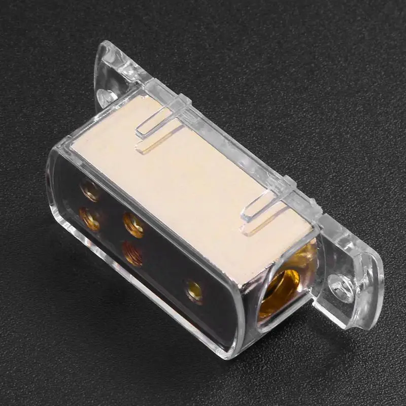 1X4AWG до 4X 8AWG автомобильный аудио кабель питания/земной сплиттер
