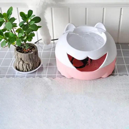 3L фонтан для домашних животных кошек и собак Автоматический водяной поилка блюдо
