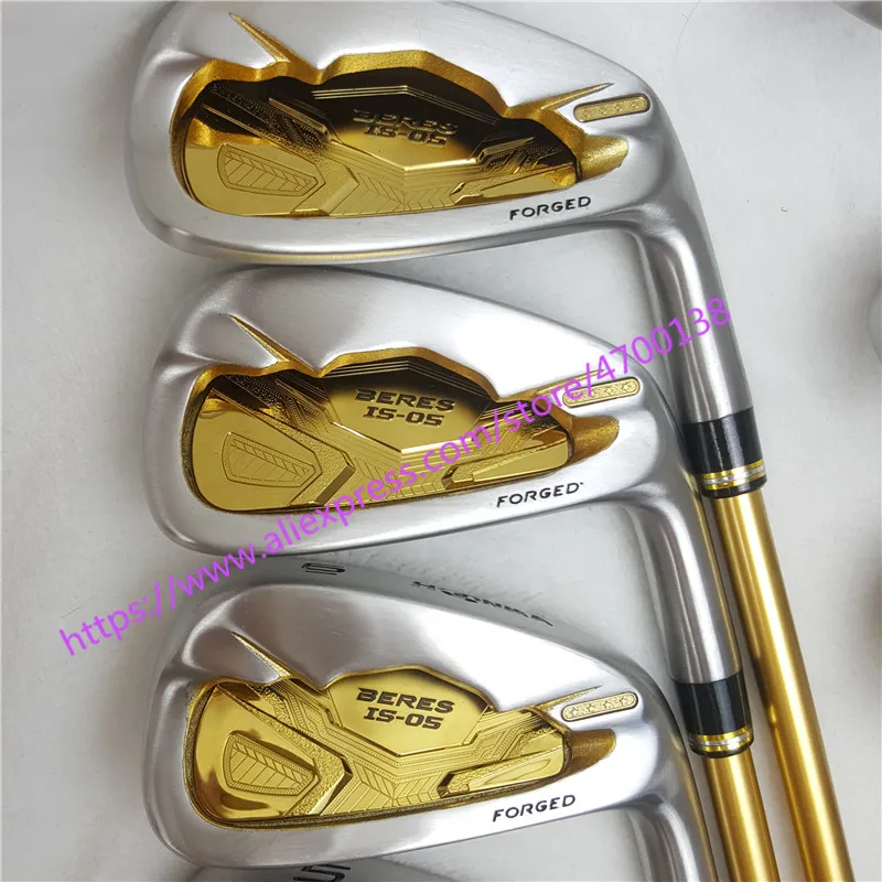 Новый Golf Club HONMA S-05 4 звезды 4-11. S/10 шт. набор утюгов для гольфа с бесплатной крышкой