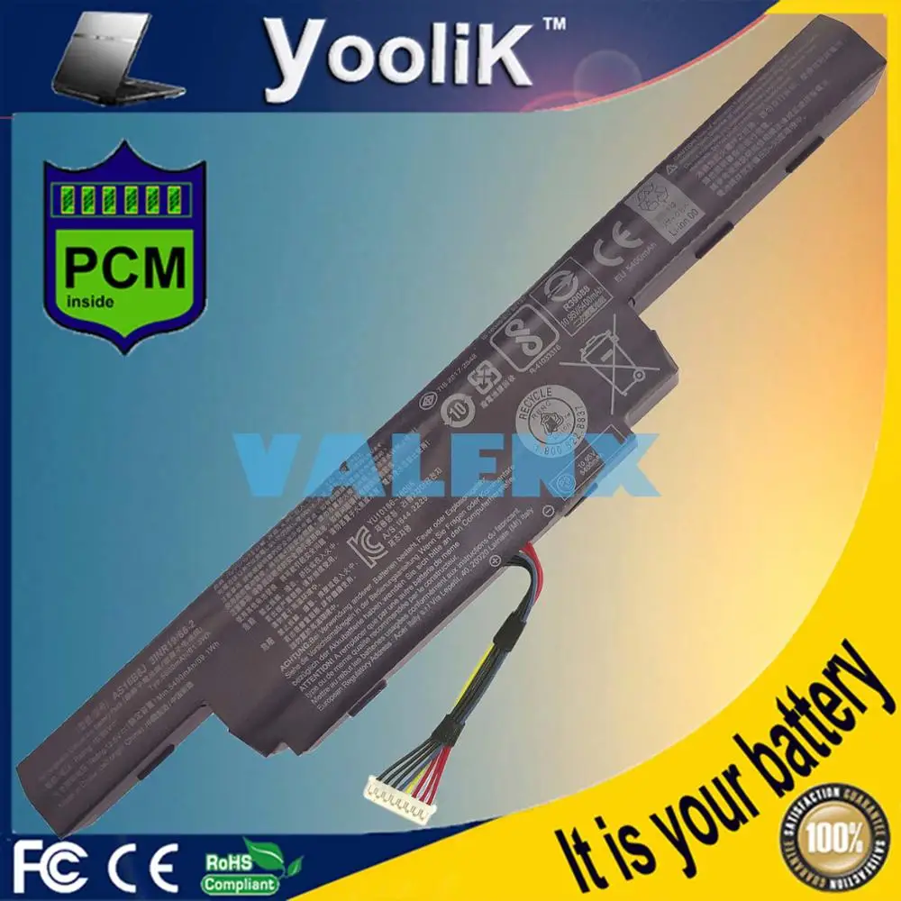 10.95V AS16B5J AS16B8J Laptop Battery For Acer Aspire E5-575