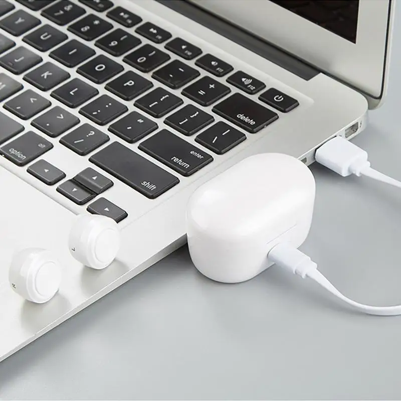 Беспроводная bluetooth гарнитура музыка стерео Motion TWS In Ear с зарядным отсеком фитнес