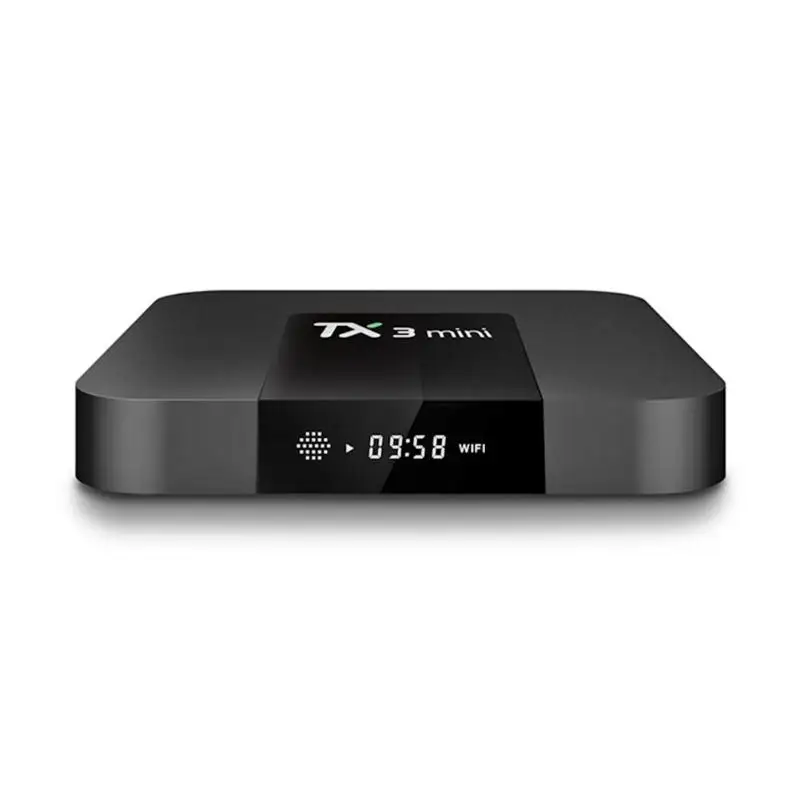 ТВ приставка TX3 Mini с новым дизайном Android 7 1 четырехъядерный процессор Amlogic S905W 1G + 8G