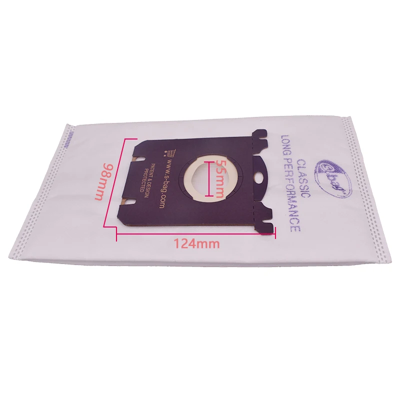 10 шт./лот. Мешка для сбора пыли с S сумка Philips Electrolux FC8021 FC8202 HR6999 HR8345 HR8514 HR8350 HR8352 HR8353