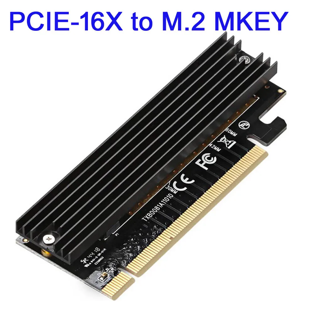 В наличии M.2 NVMe SSD NGFF к PCIE X16 адаптер MKey интерфейсная карта PCI Express 3 0x16 полная