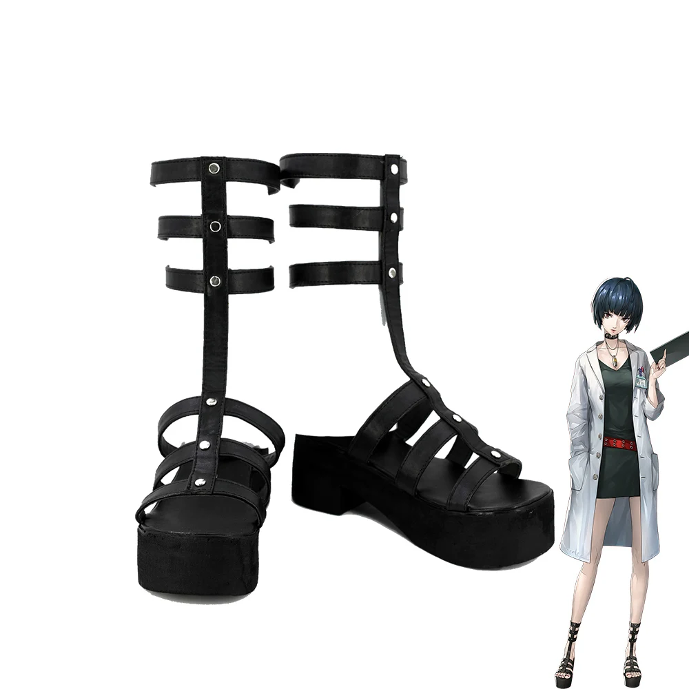 

Persona 5 Takamaki Tae Women Cosplay Shoes Boots Customized Size
