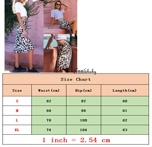 Women's Leopard Knee Length Skirt Elastic High Waist Beach Cocktail Dress | Женская одежда