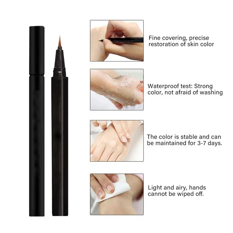 Белое точечное покрытие косметический карандаш корректор водостойкий крем для