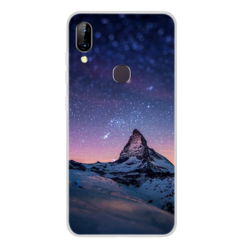 Популярный чехол для Lenovo S5 Pro популярный Мягкий ТПУ с принтом телефона задняя