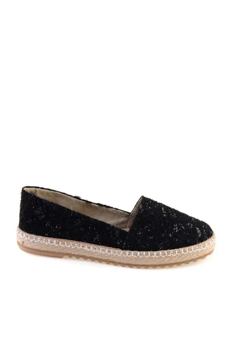 Бемби черный женский Espadril F0365242453 | Обувь