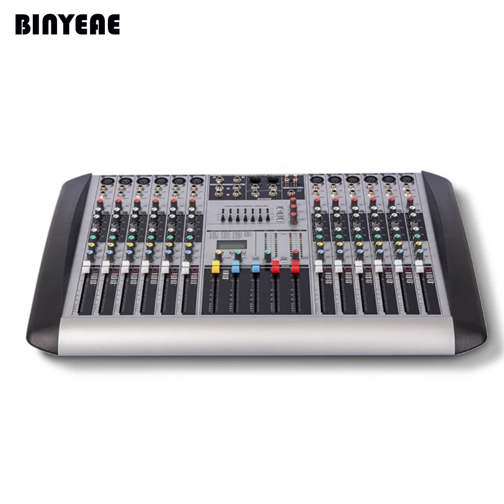 HX1202 Новый профессиональный аудио DJ миксер 12 каналов микшерный пульт Mezcladora De |