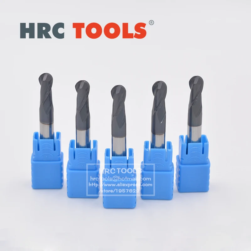 

C17-R1.5x6Hx3Dx75L HRC45 2-флейты карбида сферическим концом для Сталь