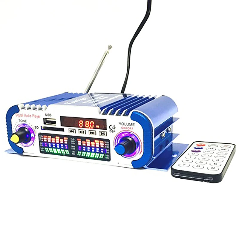 Kentiger HY 601 цифровой Wi Fi радиоприемник Авто Стерео Мощность усилитель/USB/SD/плеер