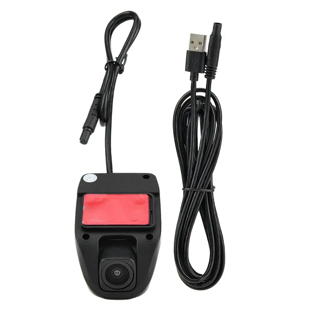 DVR камера USB 1080P Автомобильный видеорегистратор для Android с камерой заднего вида