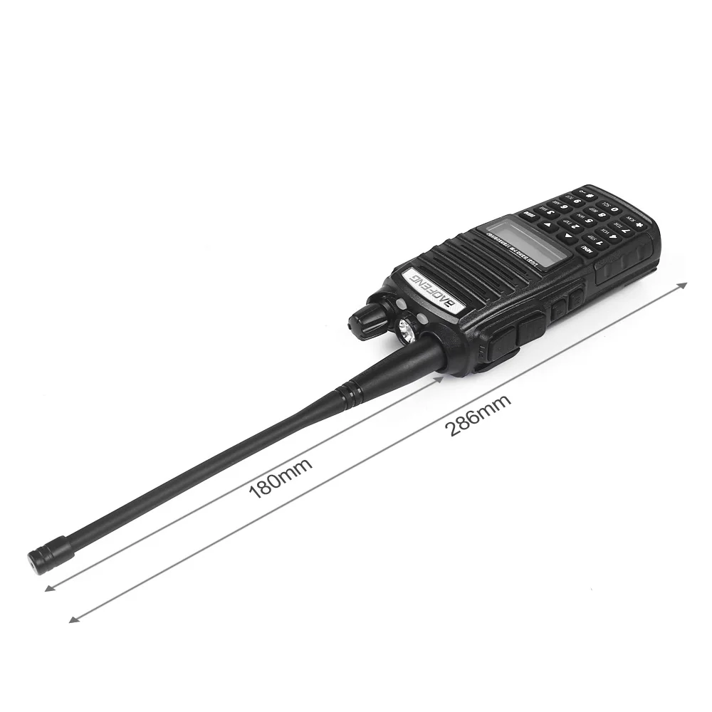 Baofeng UV-82L двухдиапазонный двойной PTT 1 Вт громкий динамик VHF UHF PMR CTCSS DTMF