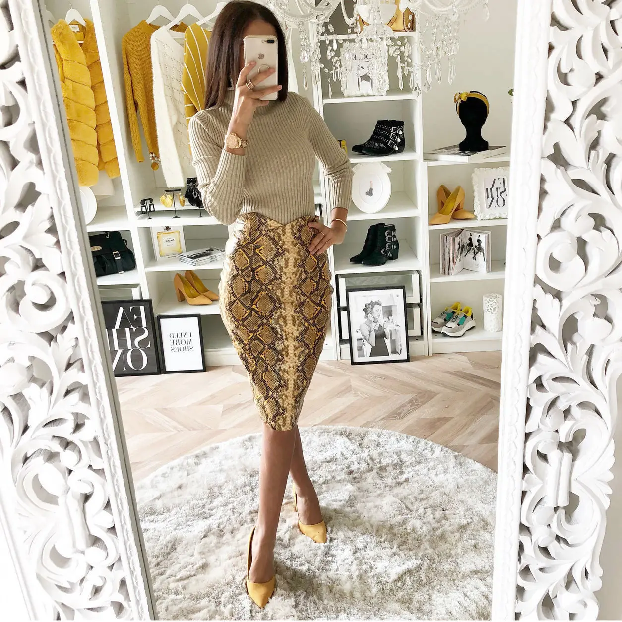 

Women Bodycon High Waist Vintage Long Full Skirt Short Mini skirt