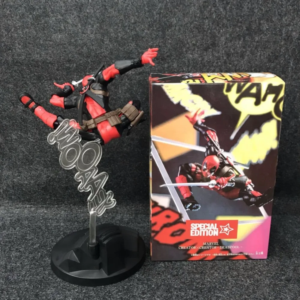 Аниме Фигурка 21 см Дэдпул экшн ПВХ фигурка Da Collezione модель игрушки Regalo Di Natale