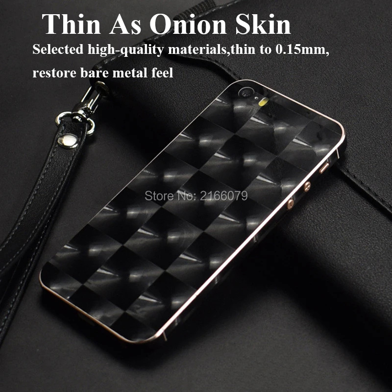 For Apple iPhone 5 5S SE 4.0&quot 3D Luxury Cat Eyes Frosted Back Cover Protective Film Skin Decal Phone Sticker | Мобильные