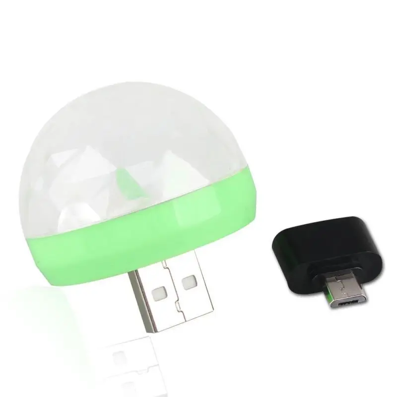 Мини USB светодиодное оборудование для дискотек Вечерние огни портативный