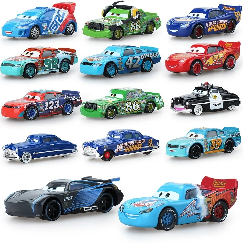 Disney Pixar 14 стиль новый Маккуин Джексон Storm металлический автомобиль модель подарок