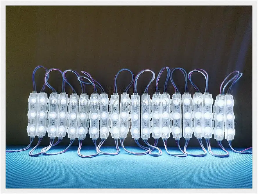 Впрыска светодиодный модуль света Водонепроницаемый DC12V SMD 3030 3 СИД 1 5 W 75mm * 18mm 8mm