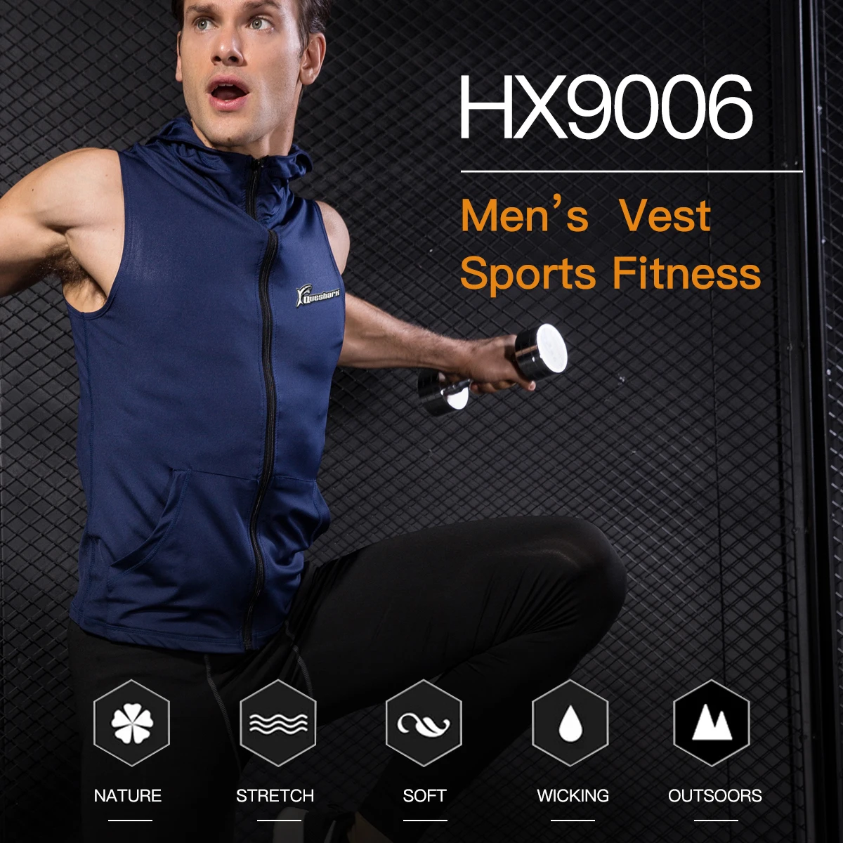 Профессиональные мужские спортивные тренировочные рубашки без рукавов жилет