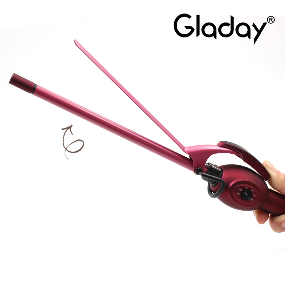 Gladay 9 мм мини Плойка для завивки волос керамическая плойка волос|mini hair curler|hair