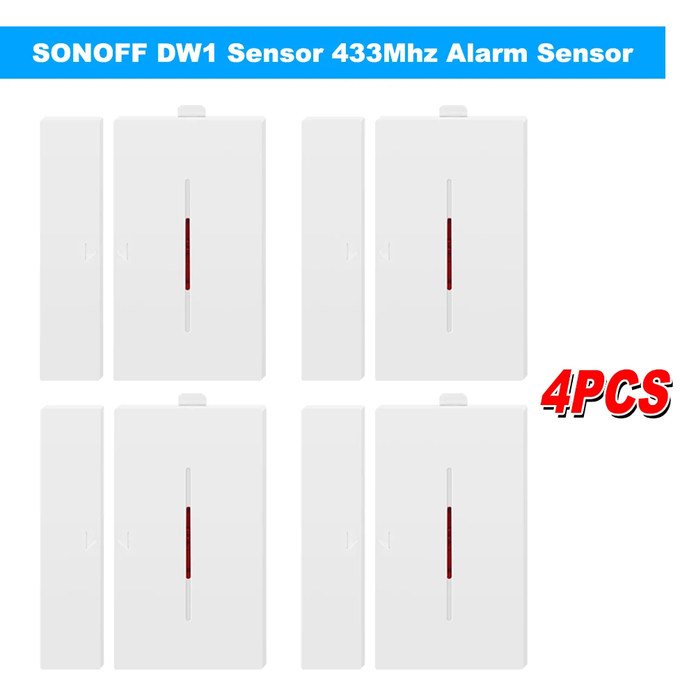 Датчик сигнализации SONOFF DW1 для окон и дверей 433 МГц|Модули умного дома| |